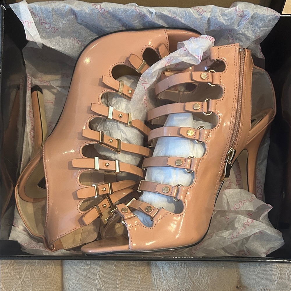 HeartSoul Blush Strappy Heels